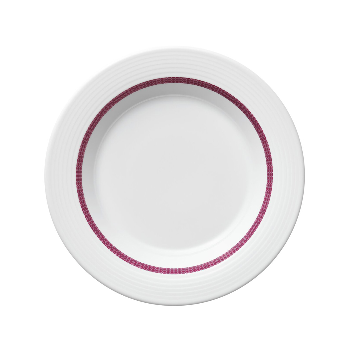 Bauscher Care, Invita Colors : 425299 Punkte Himberrot - Spezialteller tief Fahne, 23 cm/ 0,40 ltr.