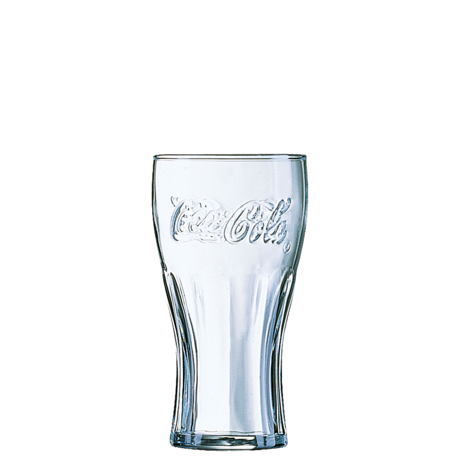 Coca-Cola Konturglas 27 cl Nr. FH27 m. Füllstrich 0,2 ltr. |-|, Inhalt: 270 ml, Höhe: 131 mm