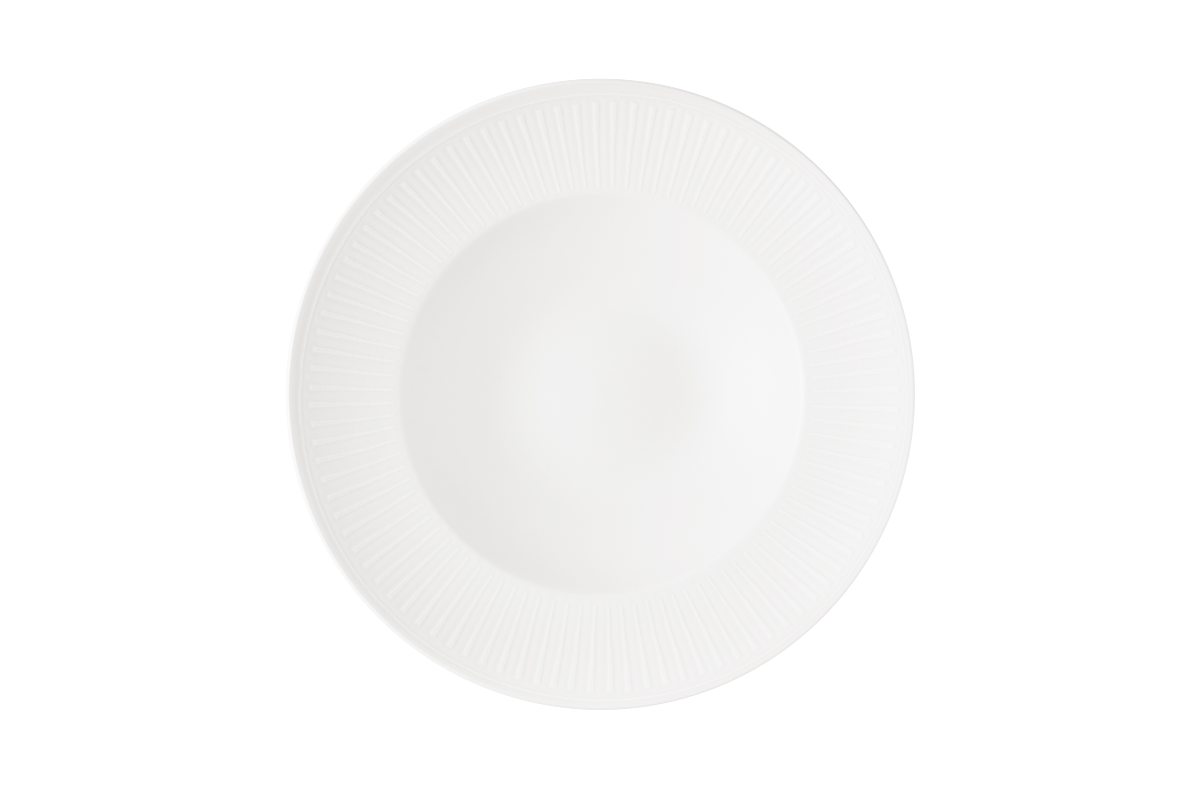 Churchill, Era : White - Teller tief breite Fahne 28 cm/ 0,47 ltr.