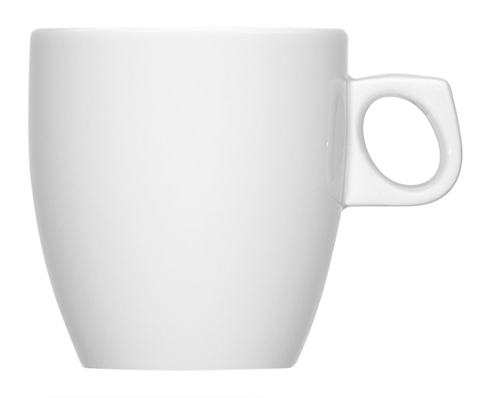 Bauscher, Dimension - Tasse-Obere hoch, weiss, uni, 0,25 ltr.