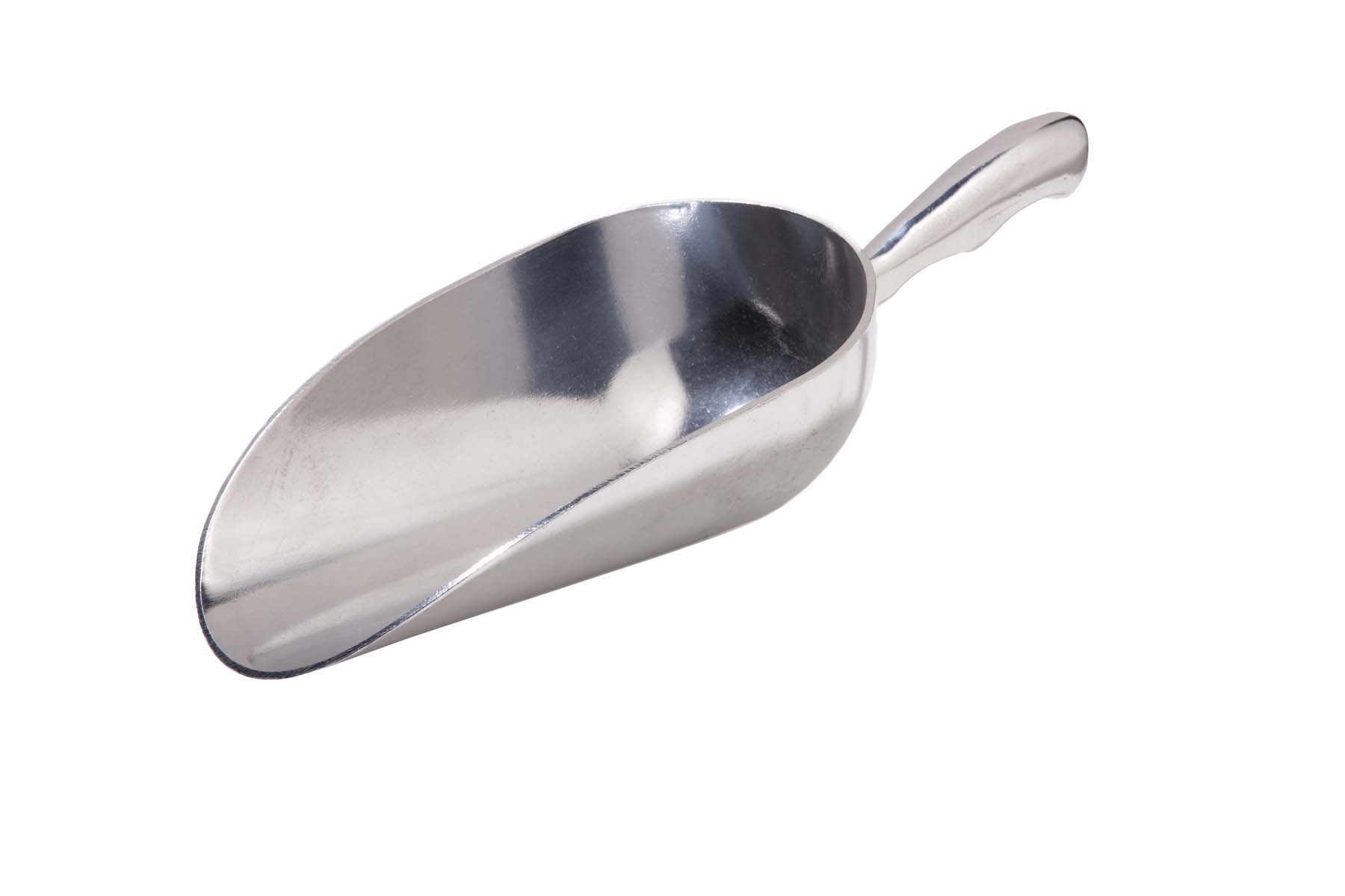 Eisschaufel aus Aluminium, 5 oz, 150 ml, 18,5 x 5,5 x 4 cm