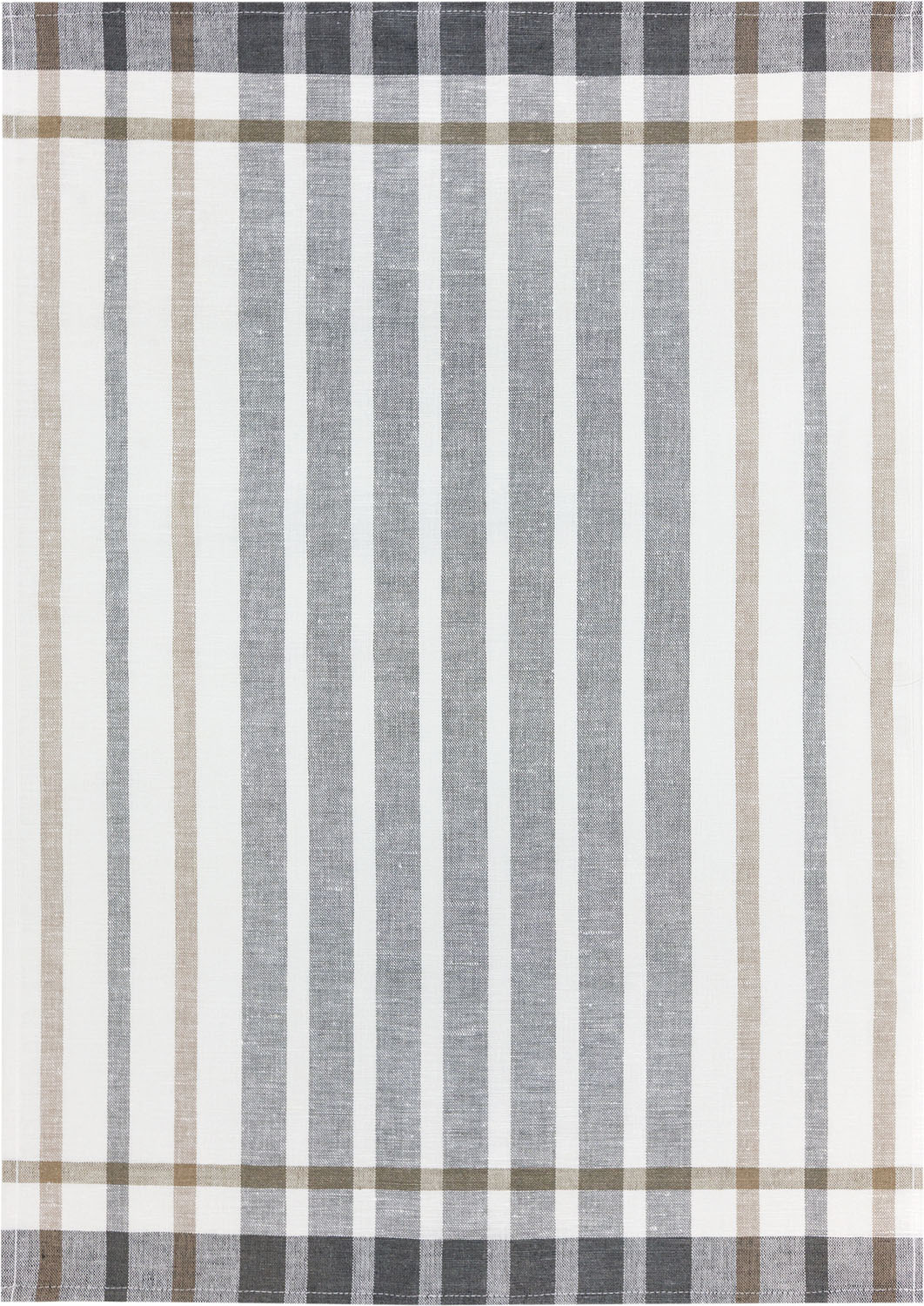 Küchentuch Blockstreifen - Halbleinen 50 x 70 cm