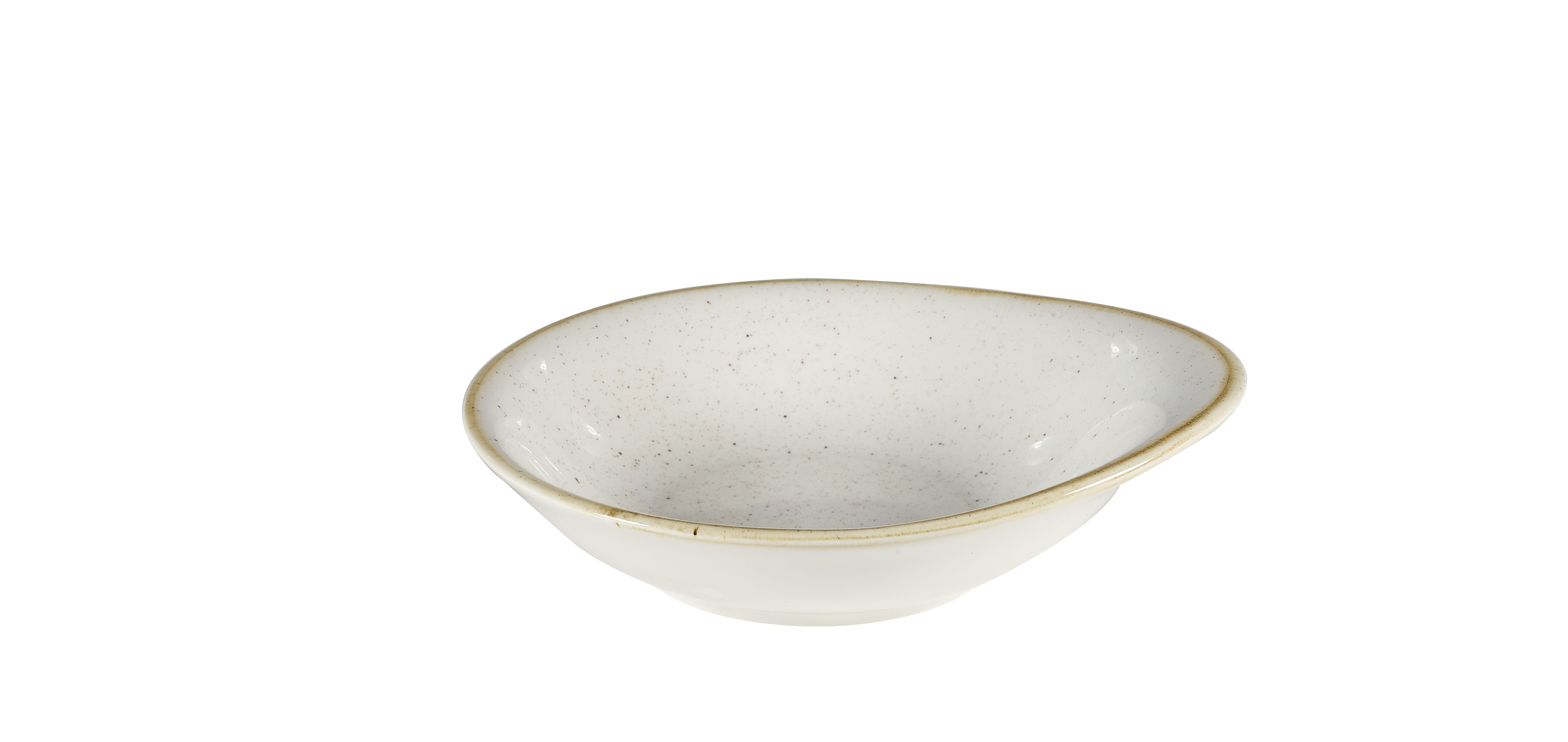 Churchill, Stonecast : Barley White - Schale klein rund organisch, 16 x 14,5 cm/ 0,17 ltr.