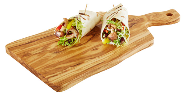 Servierbrett OLIVE, 31 x 20 cm, H: 1,5 cm, Olivenholz