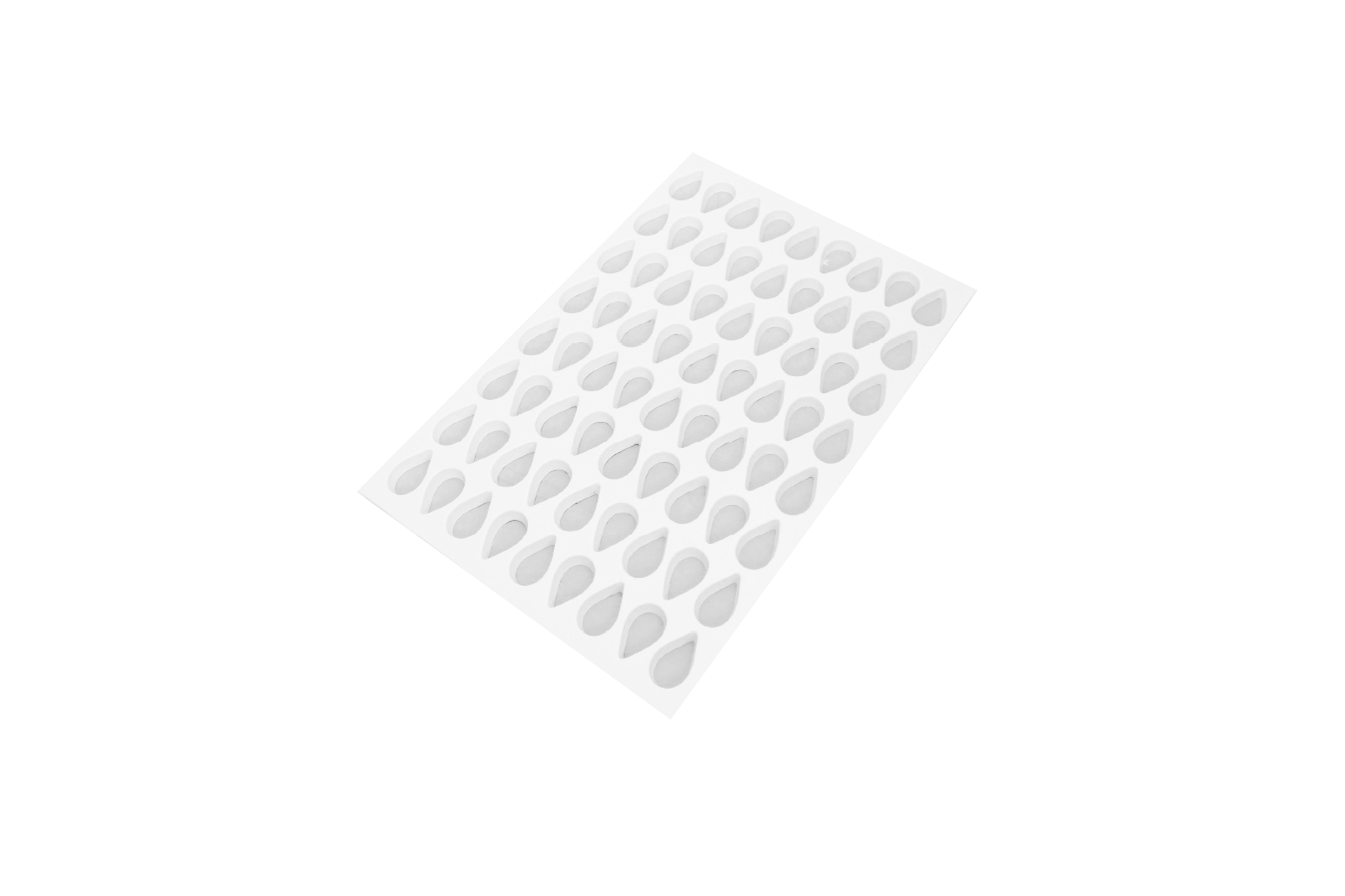 Ausstechmatte aus Kunststoff Tropfen, No. 10a, 51 mm