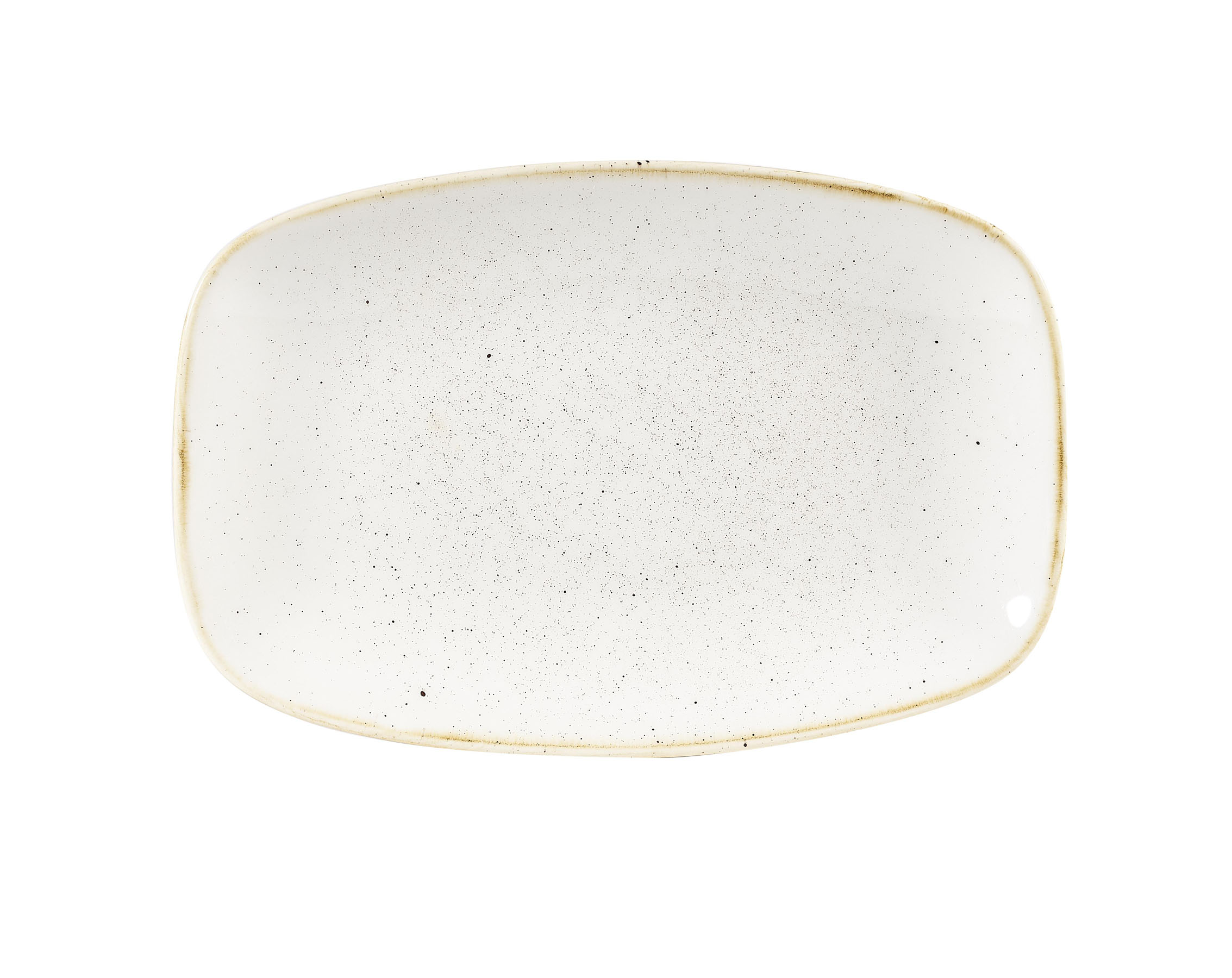 Churchill, Stonecast : Barley White - Chefs Platte rechteckig 23,7 x 15,7 cm