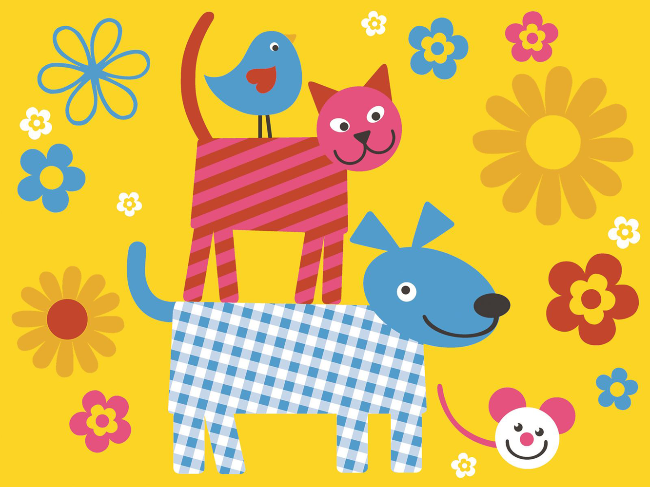 Tischsets - HAPPY KIDS Linclass-Premium 40 x 30 cm