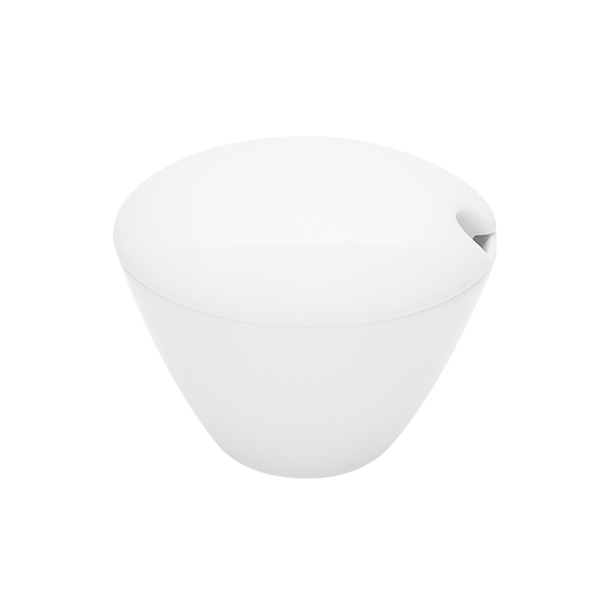 Bauscher, Coffeelings - Zuckerdose m. Dkl., uni, weiss, 0,24 ltr.