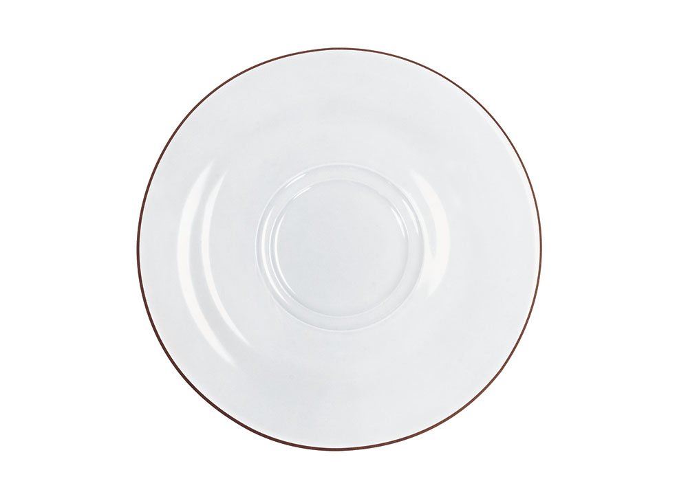 Kahla, Pronto Line : Chocolate Brown - Untertasse 16 cm