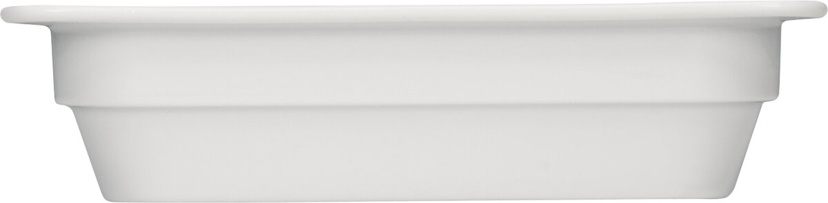 Bauscher, GN Function : Gastronorm-Schale 1/4, uni, weiss, T: 65 mm, I: 1.2 ltr.
