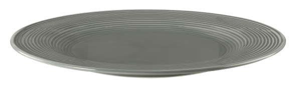 Seltmann Weiden, Beat : Perlgrau - Speiseteller rund mit Relief, 27,5 cm
