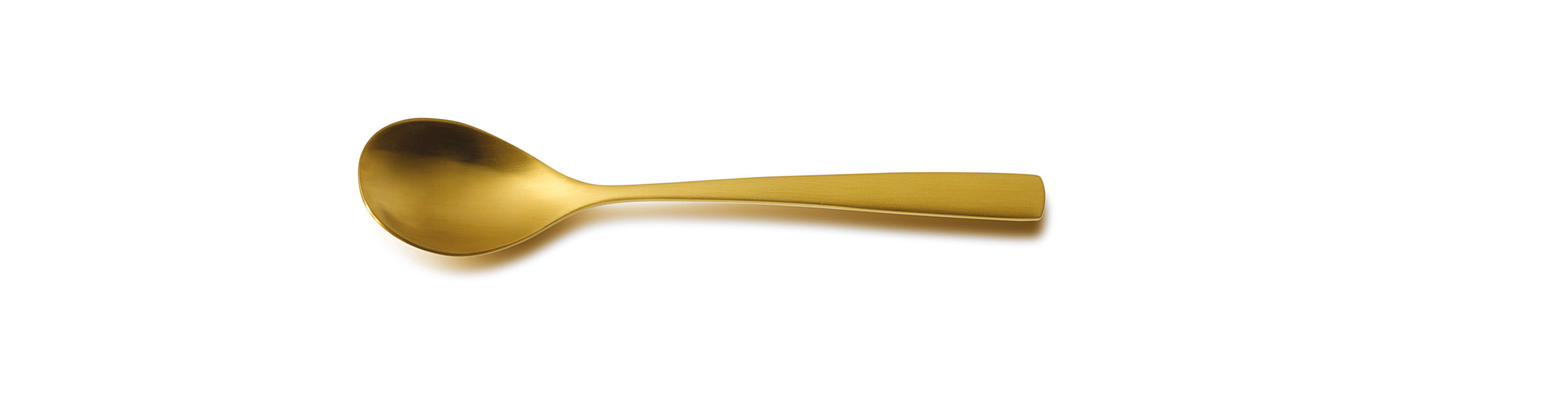 Comas, BCN Colors : PVD Gold 18/0 - Mokka-, Espressolöffel satiniert 110 mm