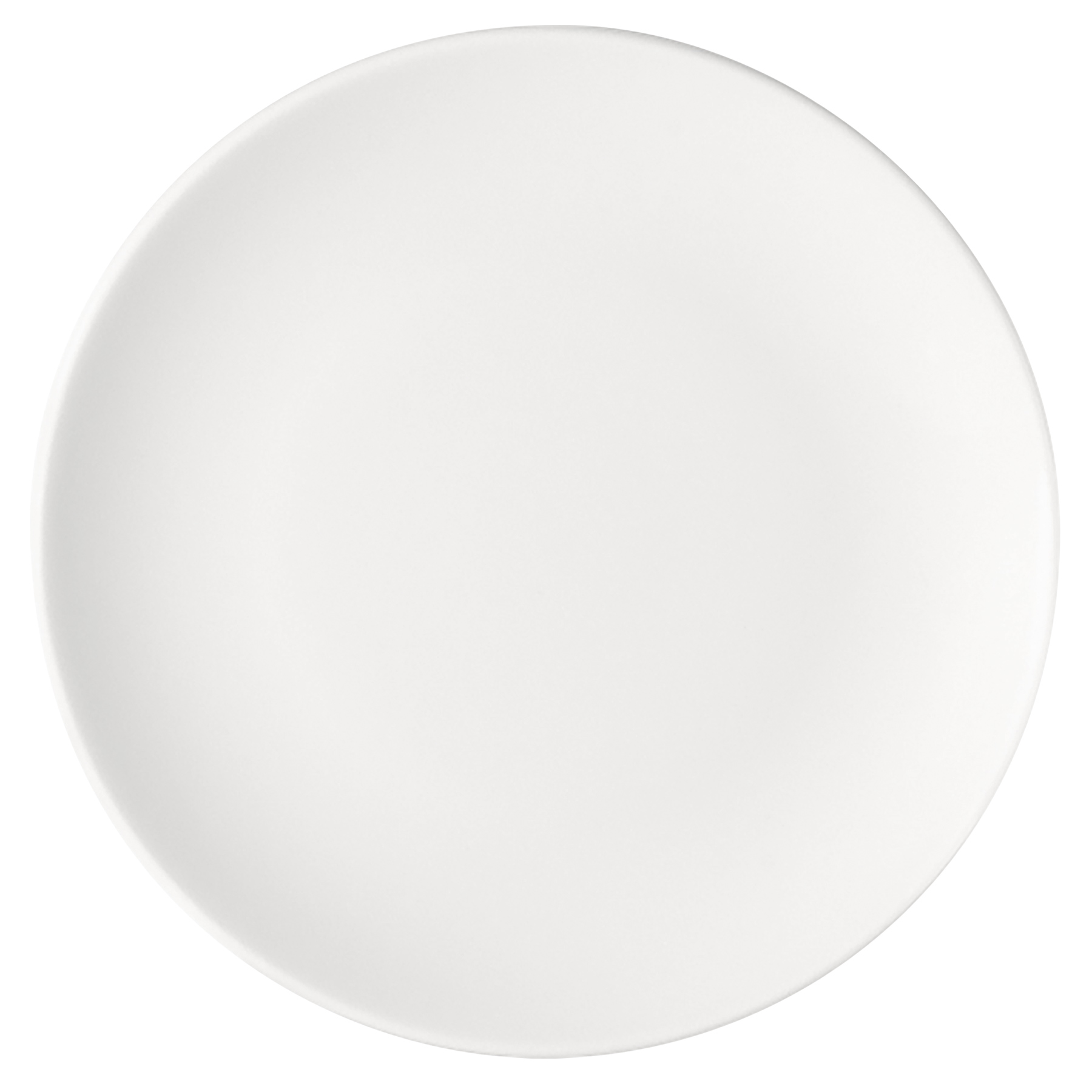 Bauscher, Scope - Teller flach coup, weiss, uni, 32 cm