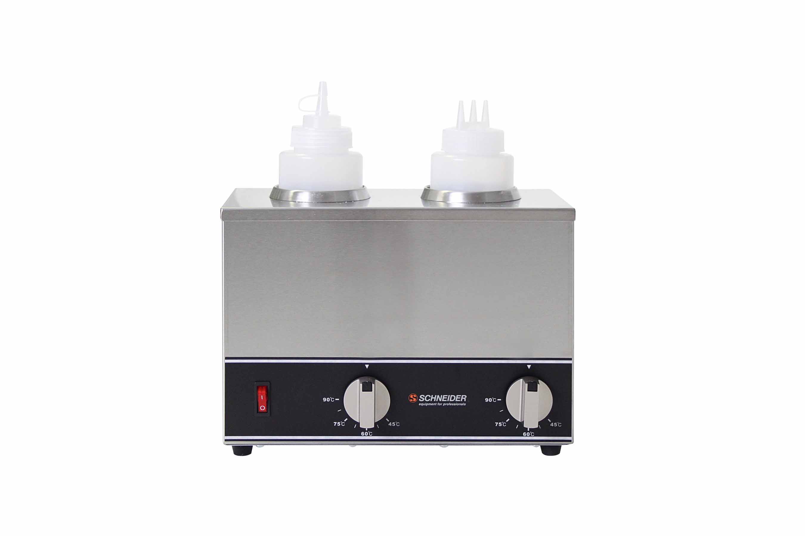 Flaschenwärmer 2-fach, elektrisch, Quetschflasche: 2 x 950 ml