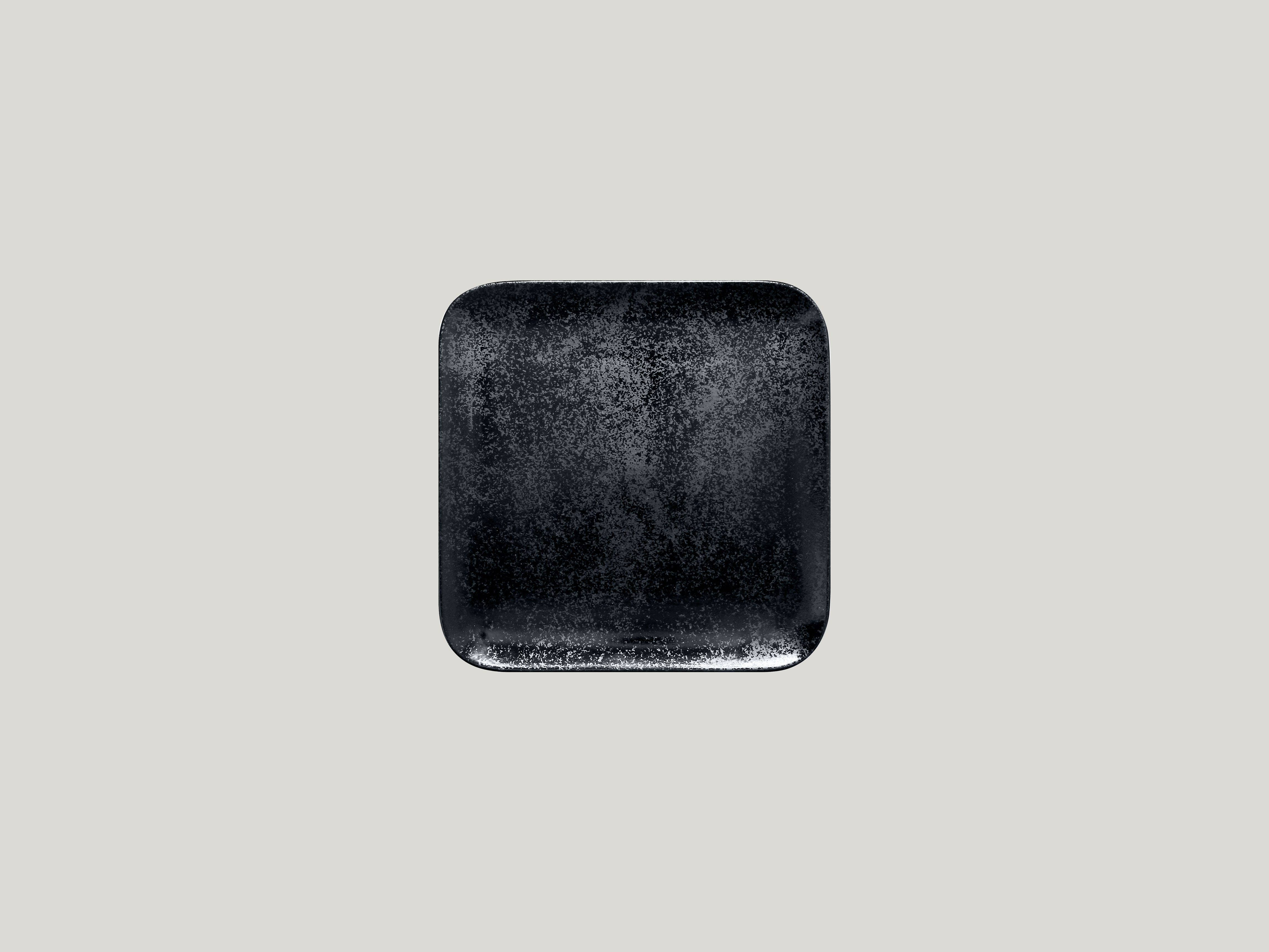 RAK, Karbon - Teller quadratisch, 15 x 15 x 1,9 cm