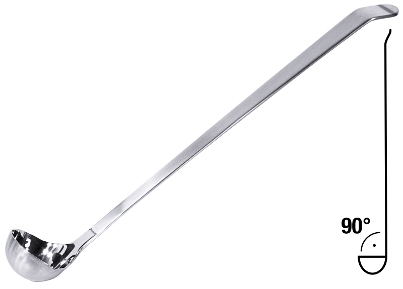 Dressinglöffel BUFFET ONE, Edelstahl, I: 0,03 ltr., D: 4,5 cm, Stiellänge: 30 cm