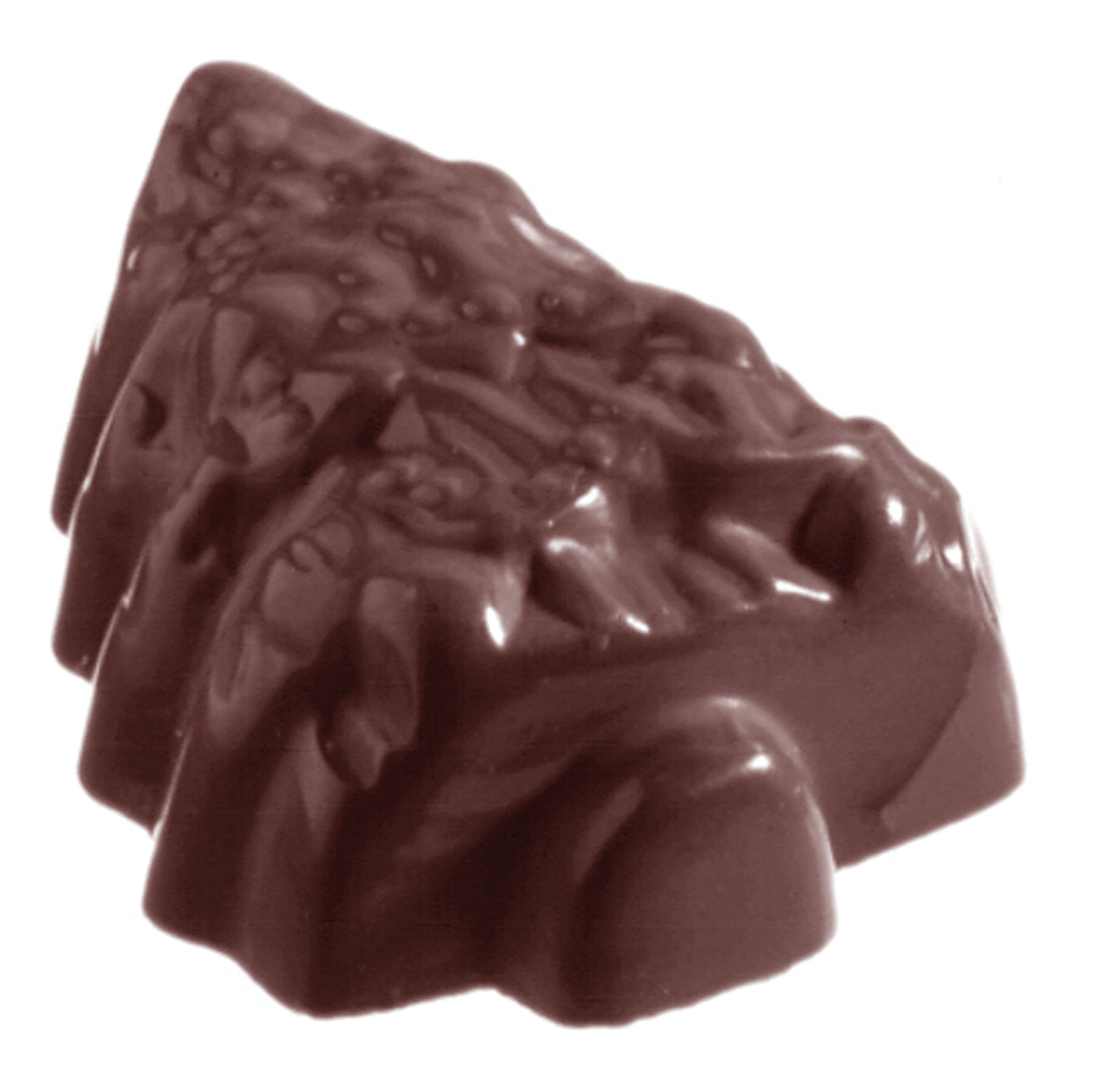 Schokoladen- Form Tannenbaum, 275 x 135 mm, 3 x 7 Stück 40 x 30 x 15 mm
