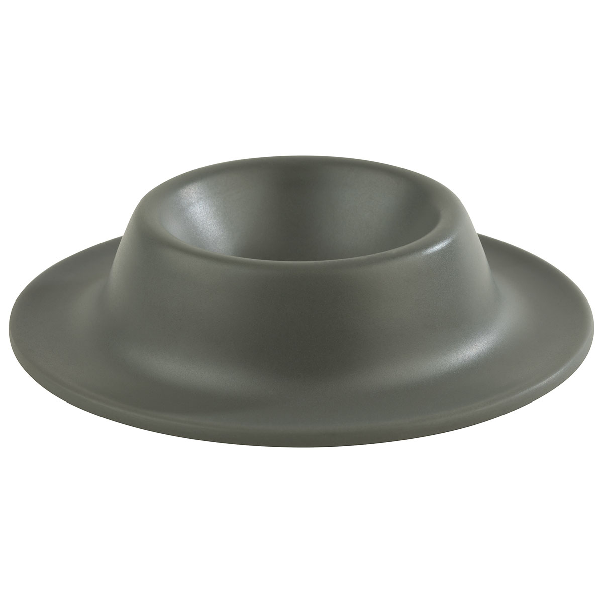 Eierbecher EGGY, 4er-Set, Melamin, D: 8,5 cm, H: 2 cm, Fb. grau matt