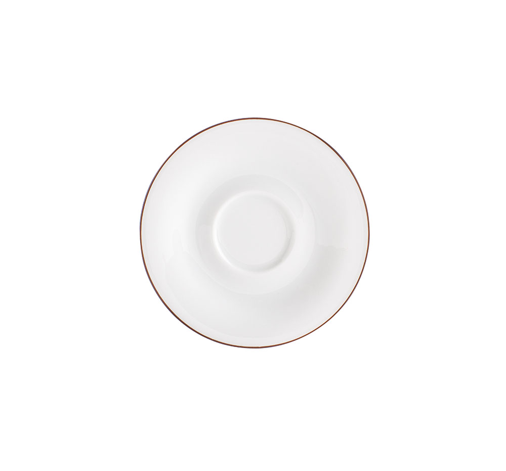 Kahla, Pronto Line : Chocolate Brown - Untertasse 12 cm