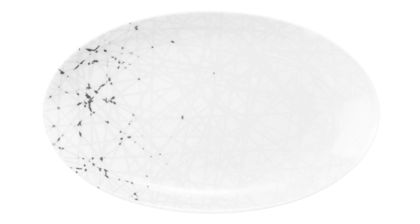 Seltmann Weiden, Liberty : Brace - Servierplatte oval 24 x 14,5 cm