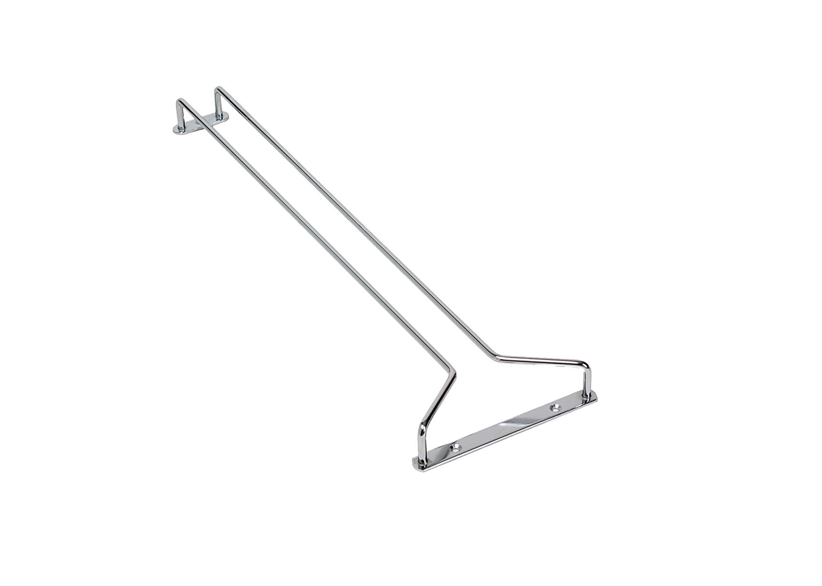 Gläserschiene, Chrom, 2 Stück, 30 cm, 12 x 32,1 x 11,6 cm