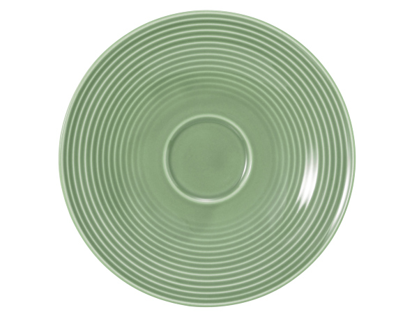 Seltmann Weiden, Beat : Salbeigrün - Kombi-Untere gross mit Relief, 16,5 cm