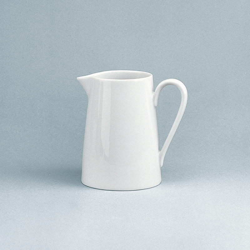 Schönwald, Fine Dining - Milch-, Sahne-Giesser m. Hkl., hoch, weiss, uni, 0,15 ltr.