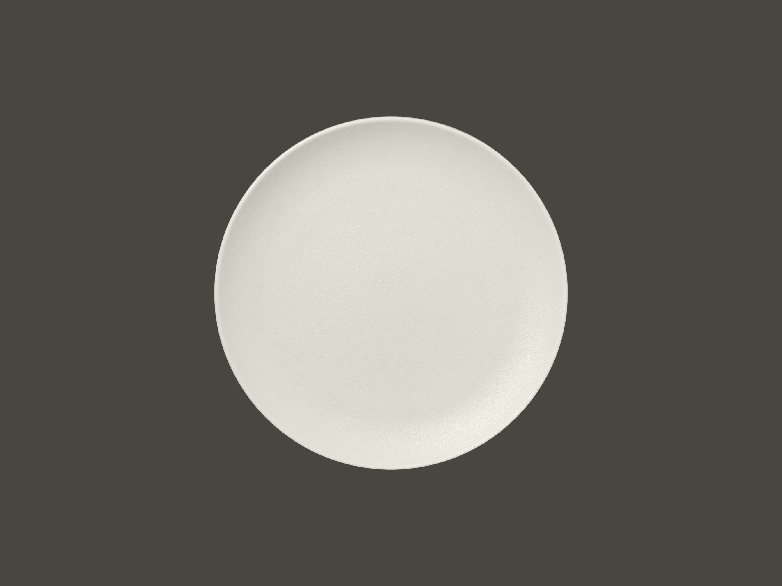 RAK, Neofusion : Sand - Teller flach coup, 20,9 x 2,4 cm