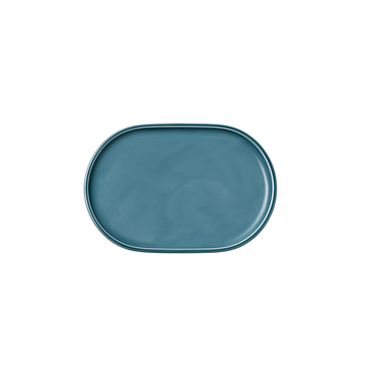 Schönwald, Companion - Platte oval coup, petrol, 23 x 16 cm