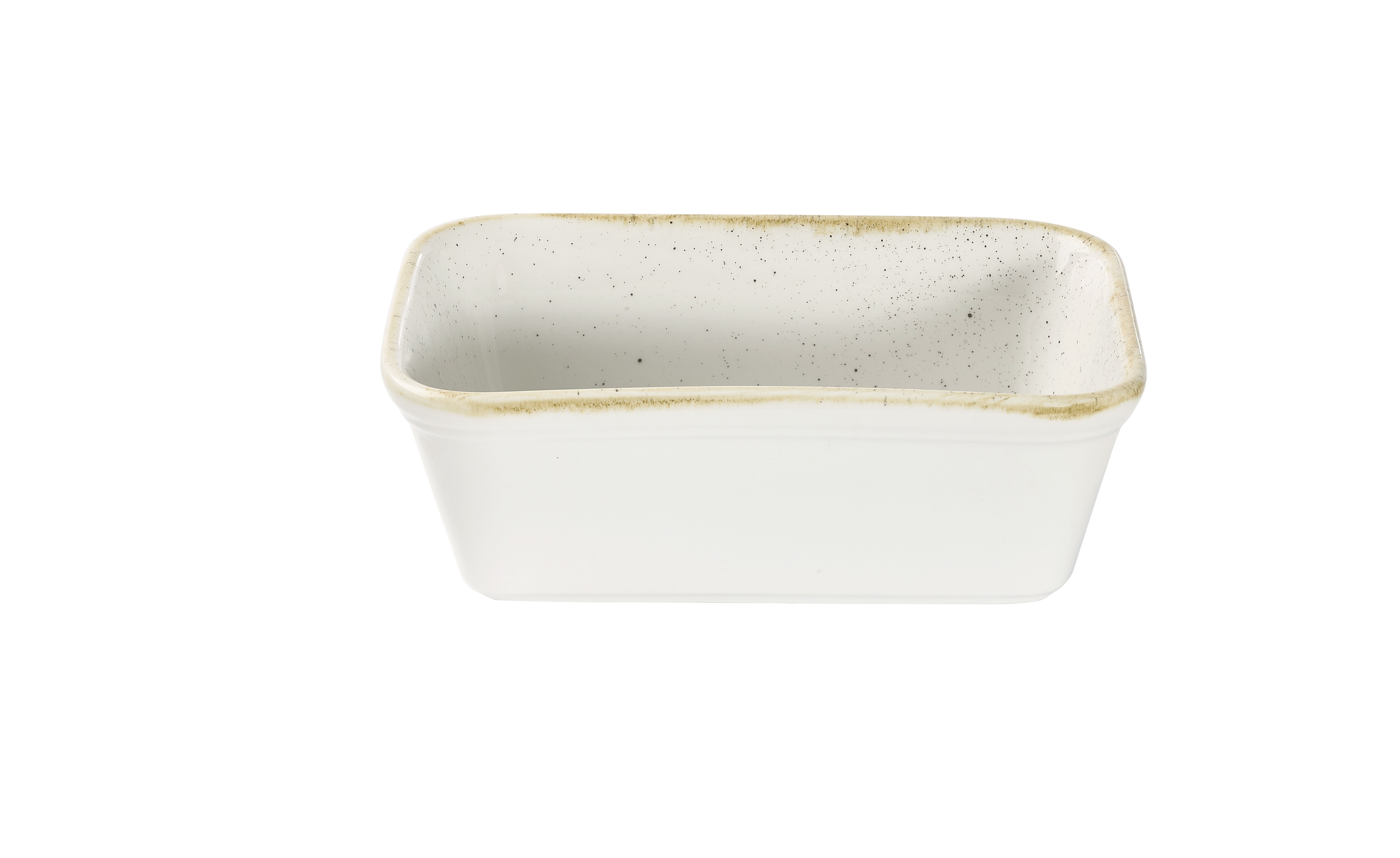 Churchill, Stonecast : Barley White - Lasagneform rechteckig, 16 x 12 x 5 cm/ 0,6 ltr.