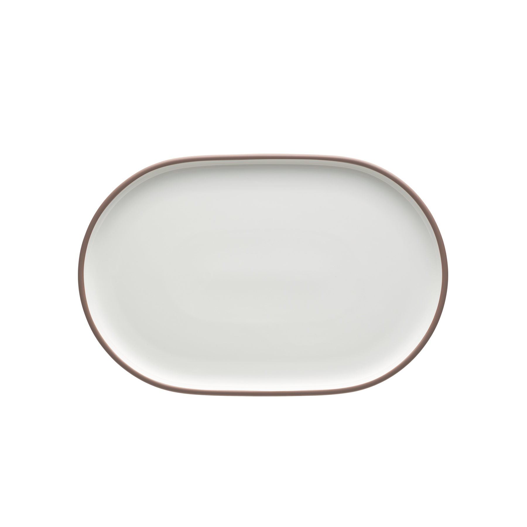 Schönwald, Shiro : Rim 63140 - Platte oval, coup, 30 x 19 cm