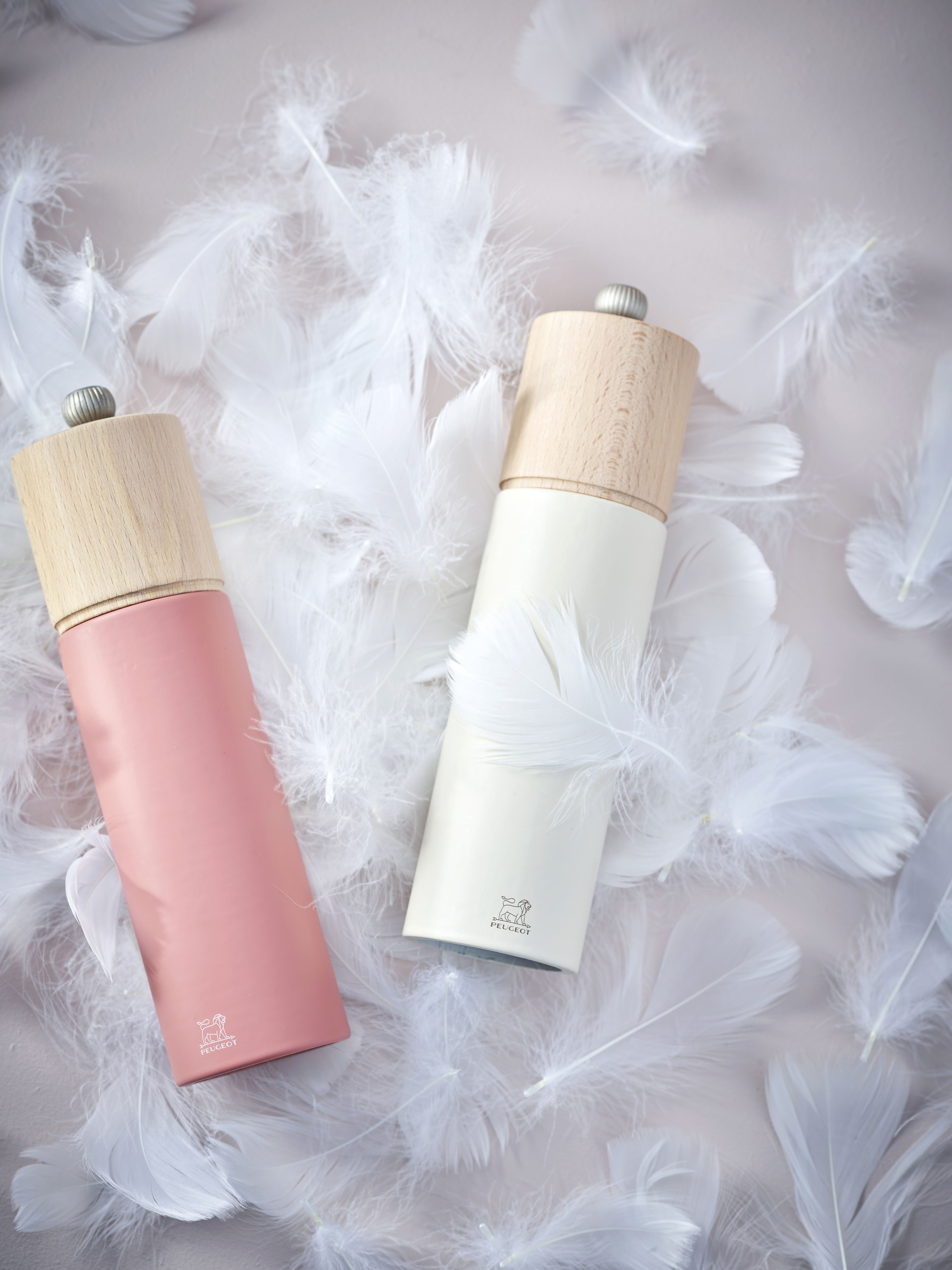 Peugeot : Boreal - Pfeffermühle, manuelle Buchenholz-Mühle, Größe: 21 cm, Farbe: altrosa