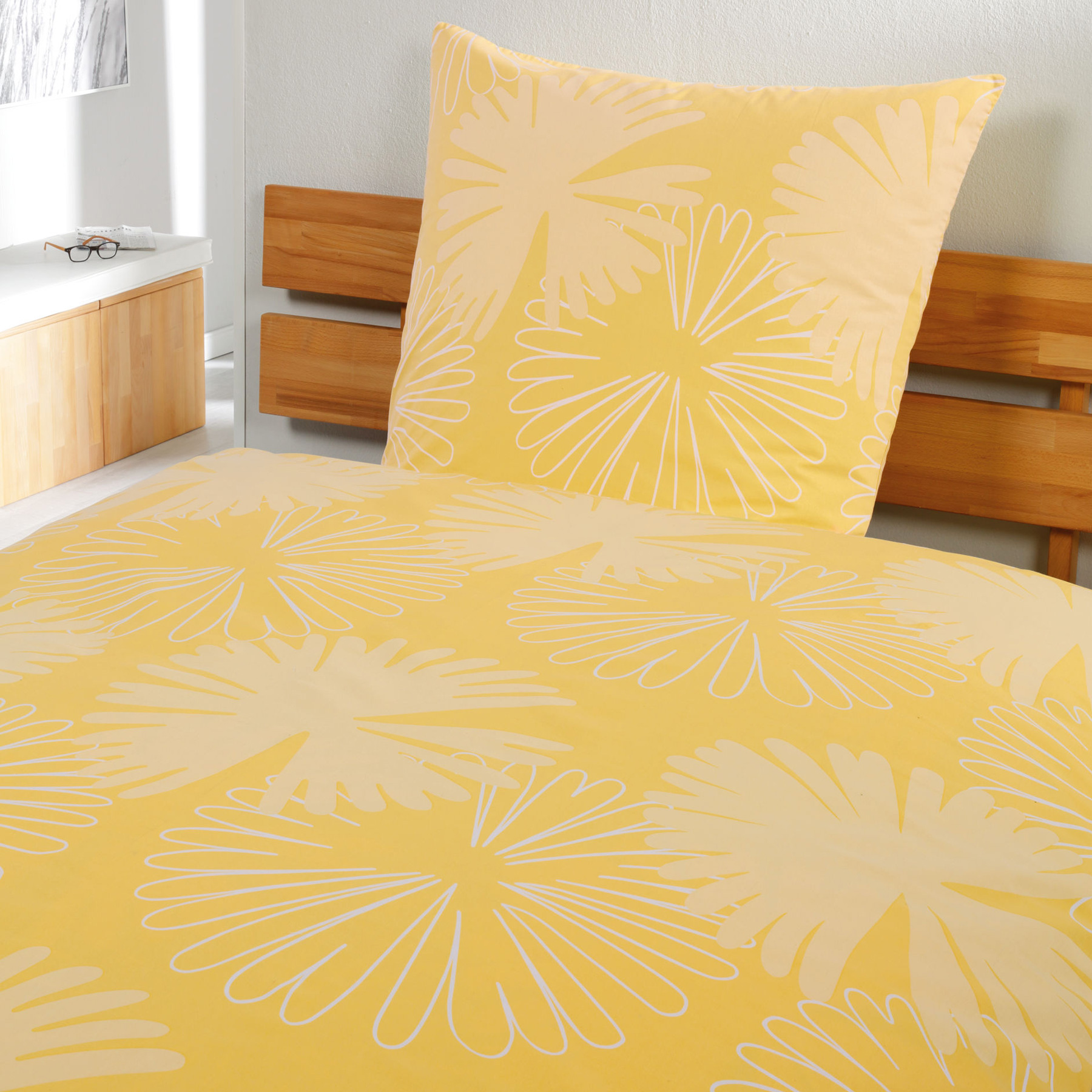 Kissenbezug DORO 140 g/ m² - Renforcé-Druckbettwäsche