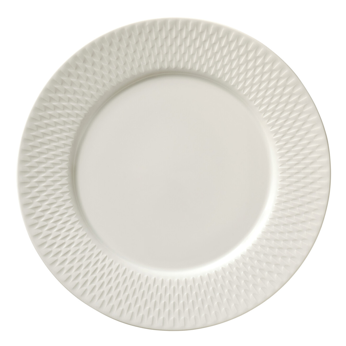 Bauscher, Purity Reflections - Teller flach Fahne, bonewhite, uni, 32 cm