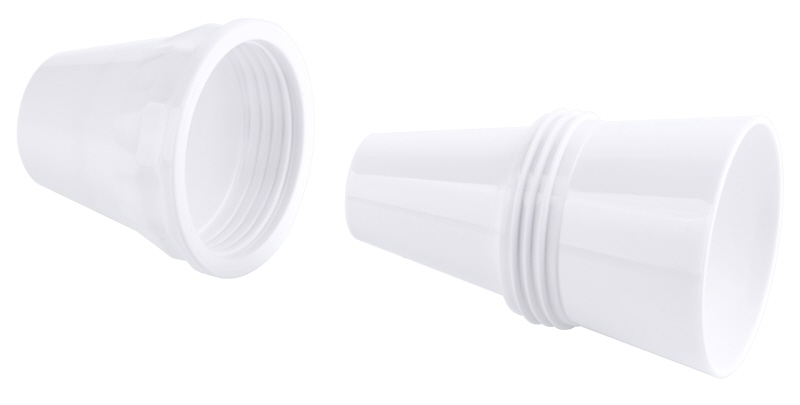 Spritztüllenadapter, POM-Kunststoff, D: 1,9 cm, H: 7,5 cm