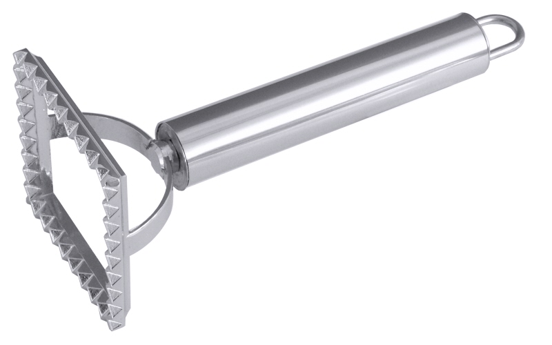 Ravioliausstecher quadratisch, POLARIS, EdSt., 6,5 x 6,5 cm, L: 15,5 cm