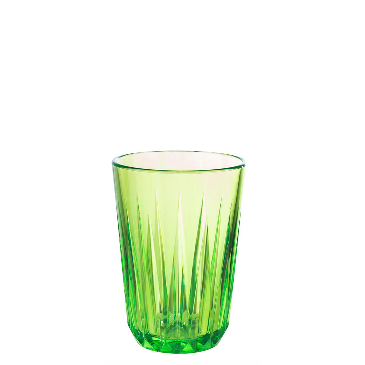 Trinkbecher Crystal, Tritan, D: 7,0 cm, H: 9,5 cm, I: 0,15 ltr., Farbe: green