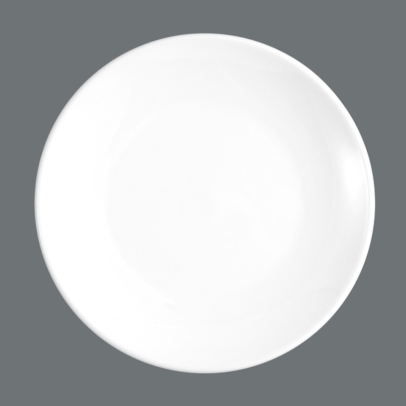 Seltmann Weiden, Meran, Steak & More - Teller flach rund 5208, weiss, uni, 21,5 cm