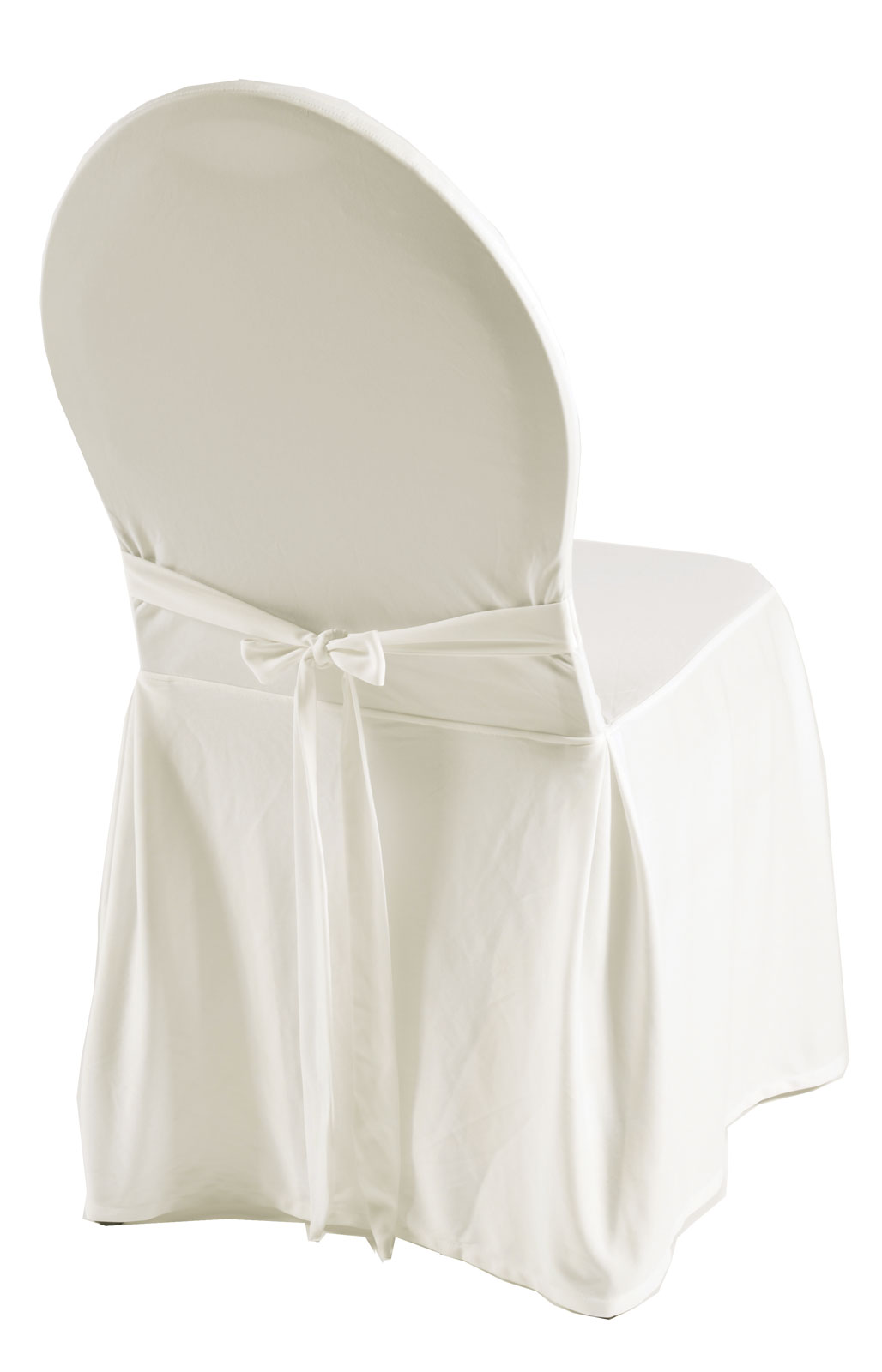 Stuhlhusse Excellent mit Schleife, Poly-Jersey 140 g/ m²