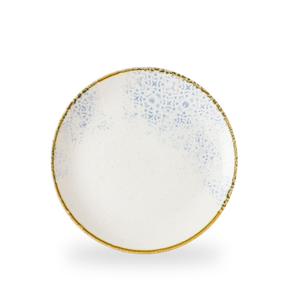 Churchill, Stonecast Amalfi : Blue - Teller flach Coup, 26 cm