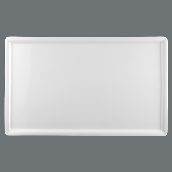 Seltmann, Buffet Gourmet - Platte 5170, GN 1/1, uni, weiß, 53 x 32,5 x 1,6 cm