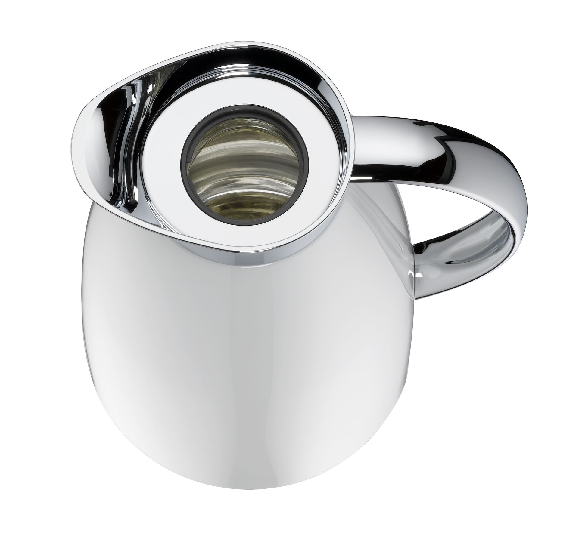 Isolierkanne Alfi GUSTO, Inhalt: 1,0 ltr., Farbe: Coconut White poliert