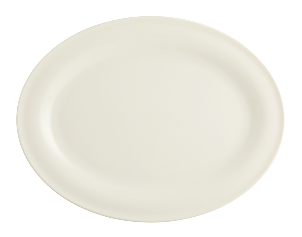 Seltmann Weiden, Maxim - Platte oval, creme, uni, 31 cm