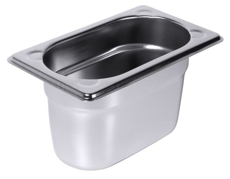 GN-Behälter 1/9, 17,6 x 10,8 cm, Tiefe: 100 mm