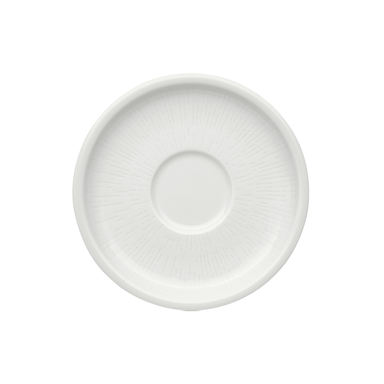 Schönwald, Shiro : Struktur - Espresso-Untere, weiss, 12,6 cm