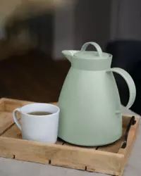 Isolierkanne Alfi DAN, Inhalt: 1,0 ltr., Farbe: Silt Green mattiert