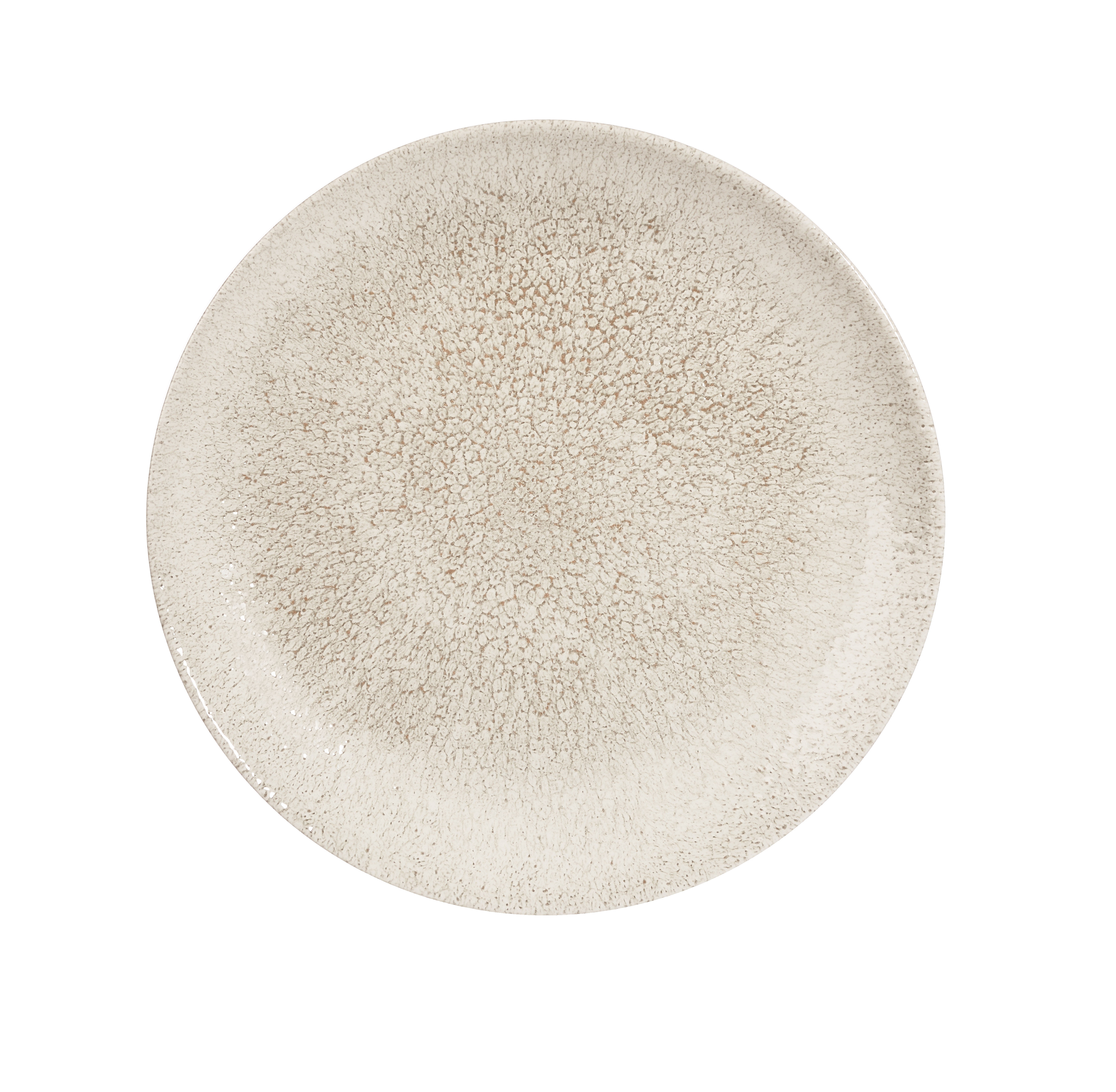 Churchill, Raku : Agate Grey - Teller flach Coup, 21,7 cm