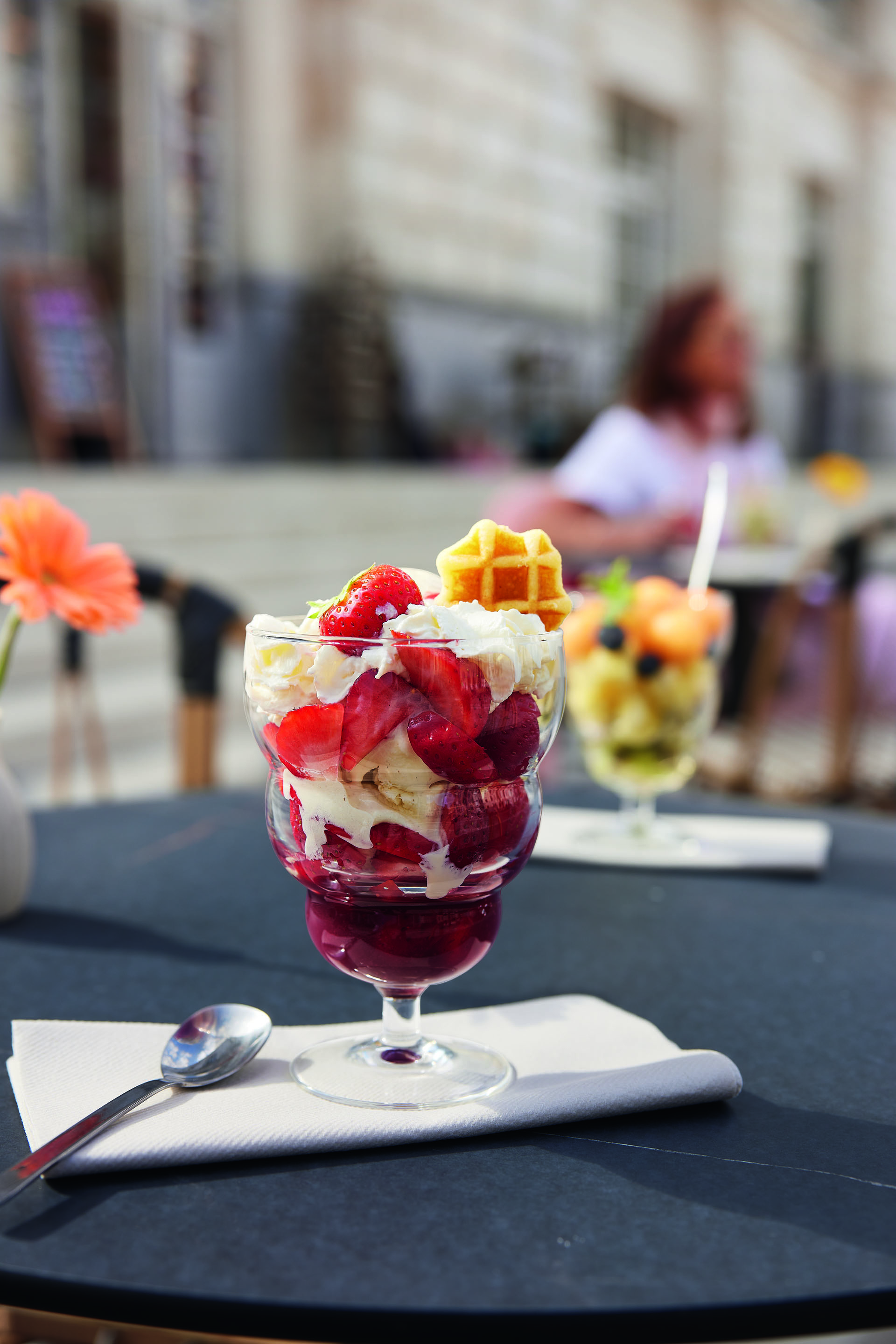 Eis-, Dessertschale Jolly : trspt. 35 cl, Inhalt: 350 ml, D: 92 mm, H: 125 mm