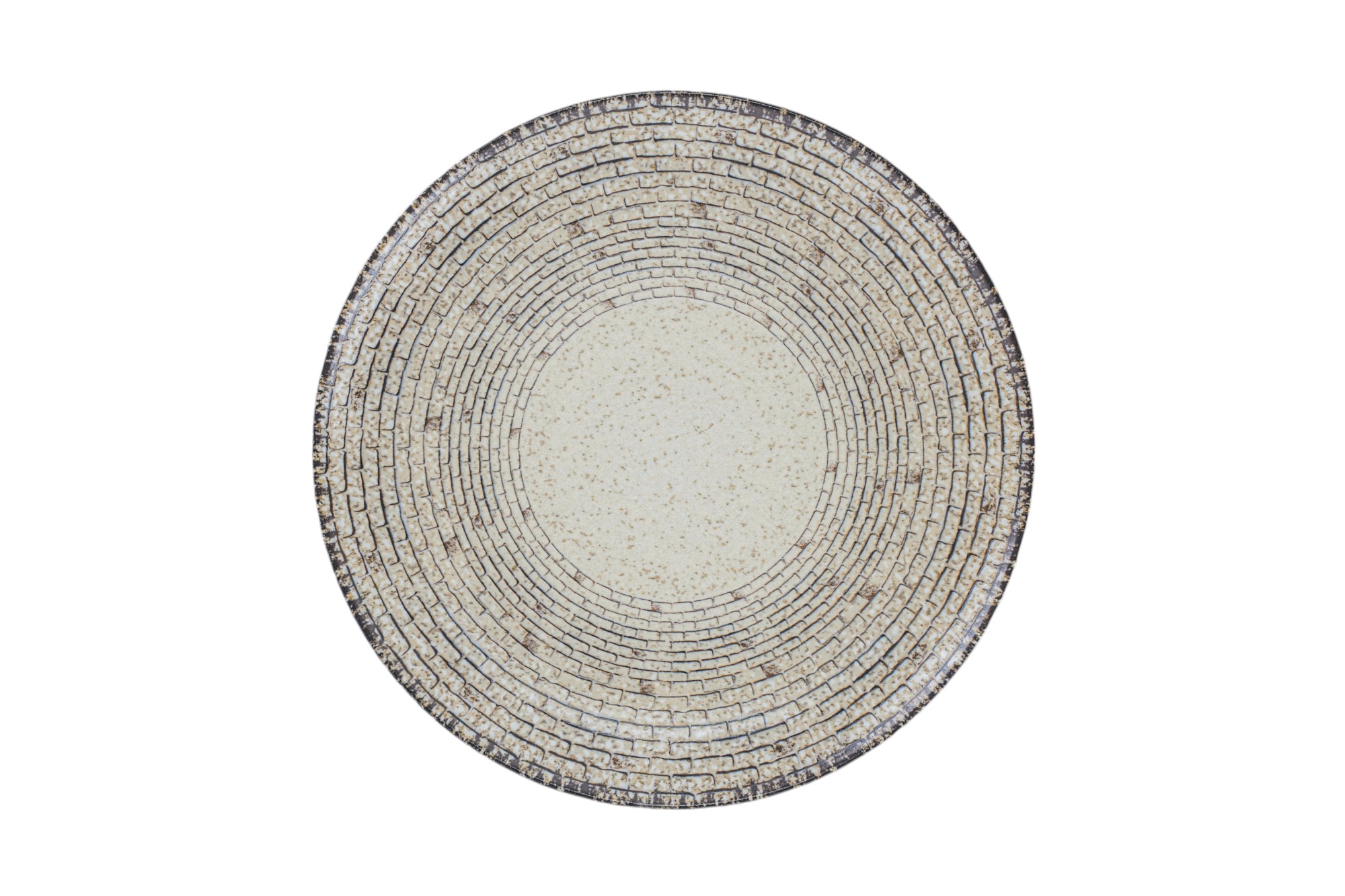 RAK, Digi : Weave - Teller rund flach coup, 30,7 x 3,2 cm