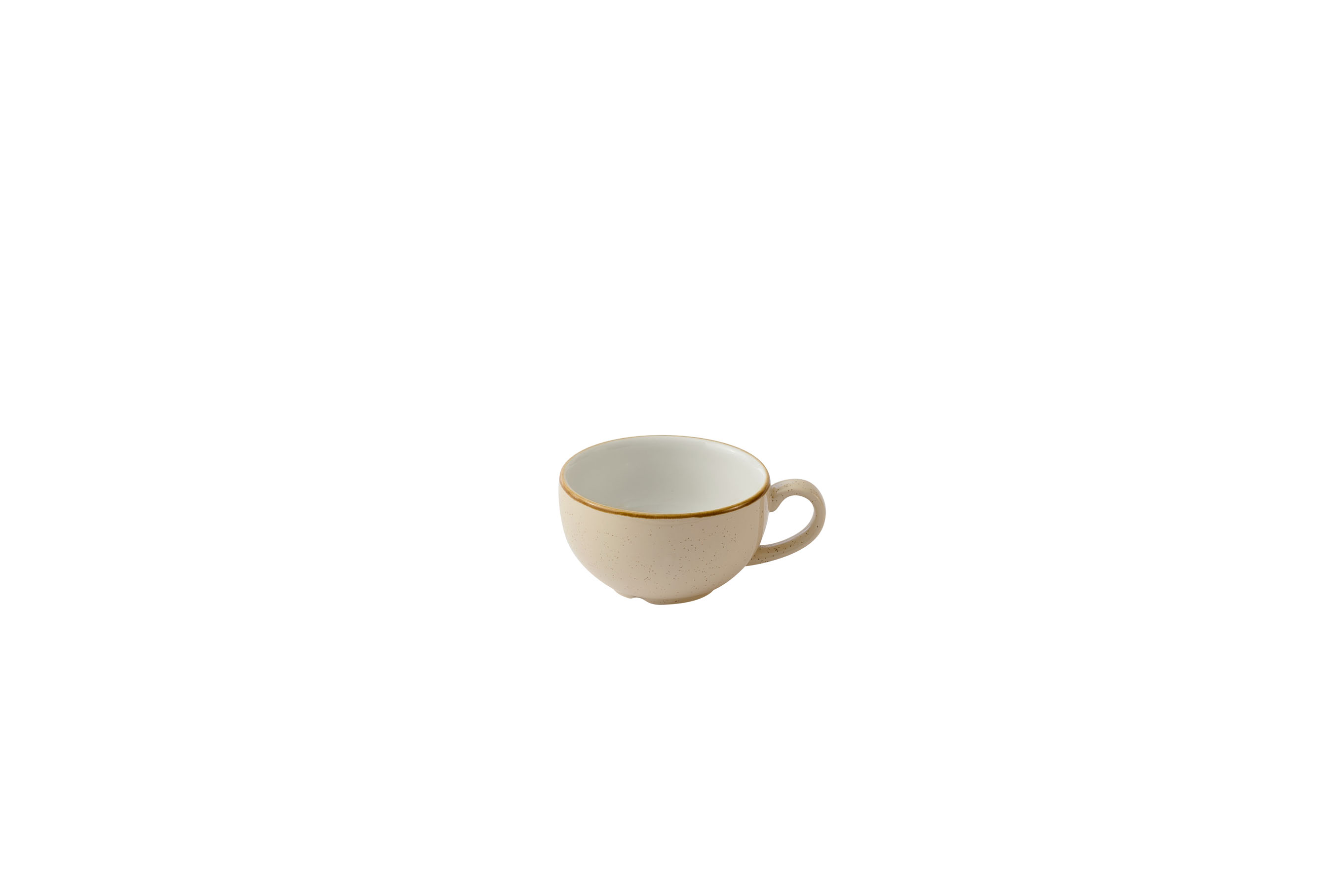 Churchill, Stonecast : Nutmeg Cream - Cappuccino-Obere, 9,5 x 5,5 cm/ 0,23 ltr.